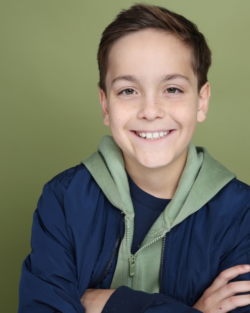Jett Belew — commercial, green hoodie and navy jacket